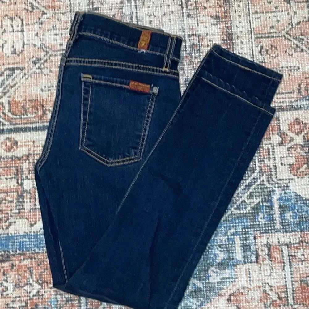 7 For All Mankind the Skinny Jean, Size 25 - Picture 1 of 13
